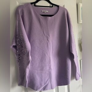 Vila Milano embellished sweater